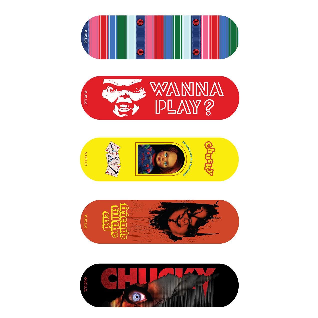 Factory Entertainment Childs Play Fandages Collectible Fashion Bandages, One Size