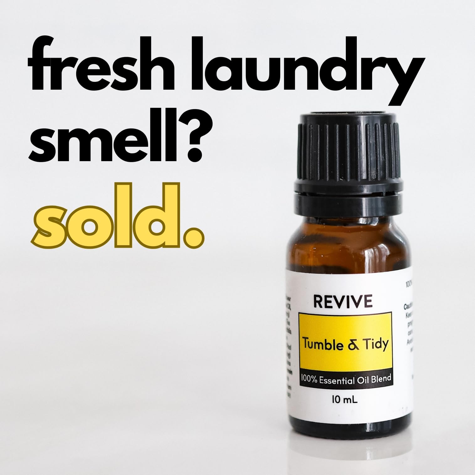 Tumble & Tidy Essential Oil Blend 30mL by Revive Essential Oils - 100% Pure Therapeutic Grade, for Diffuser, Humidifier, Massage