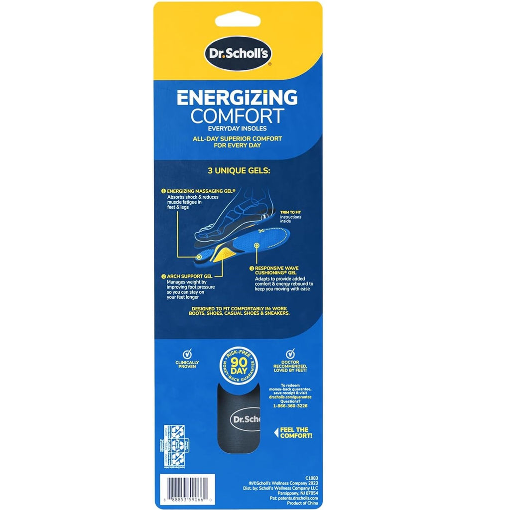 Dr. Scholls Massaging Gel Insoles for Men-1 Pair