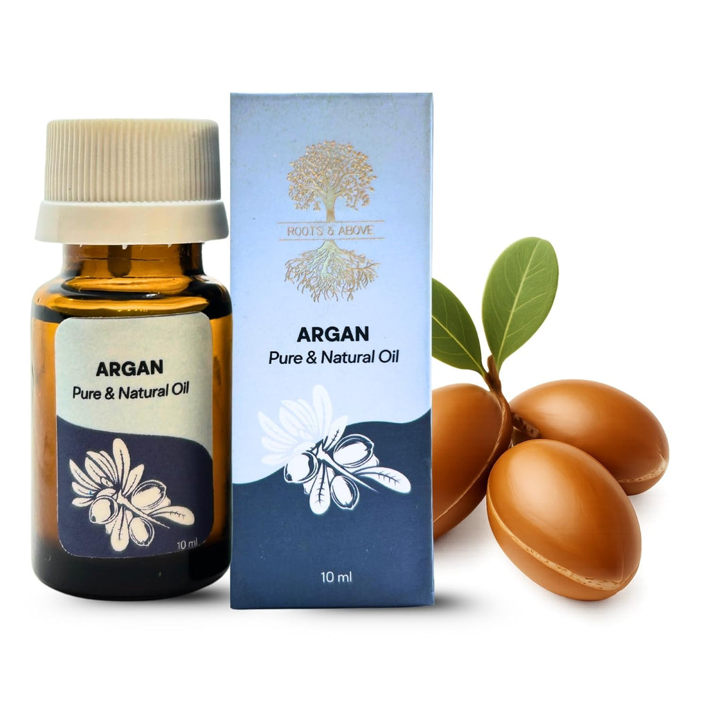 Roots & Above Pure Natural Almond Essential Oil 0.34 oz/10ml - for Diffuser, Candles, Soap Making, Perfume, Cold-Pressed, Skin, 