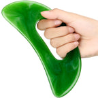 Gua Sha Massage Tool with Handle Resin Massage Tools Lymphatic Drainage Massager Body Shaping Gua Sha Tools for Full Body Men Wo