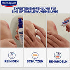 Hansaplast Sensitive Plasters (20 Strips), Skin-Friendly and Hypoallergenic Wound Plasters with Bacteria Shield & Secure Adhesio