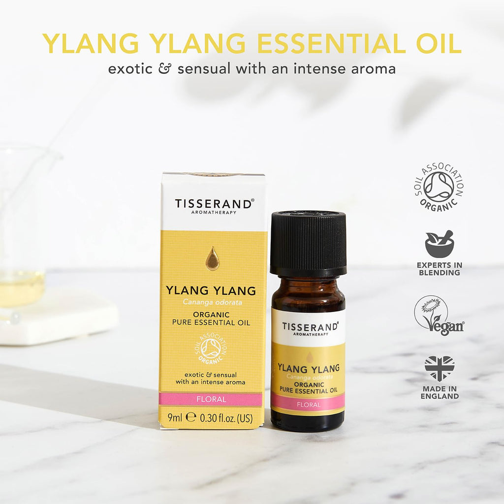 TISSERAND Organic Ylang-Ylang Essential Oil, 9 ML