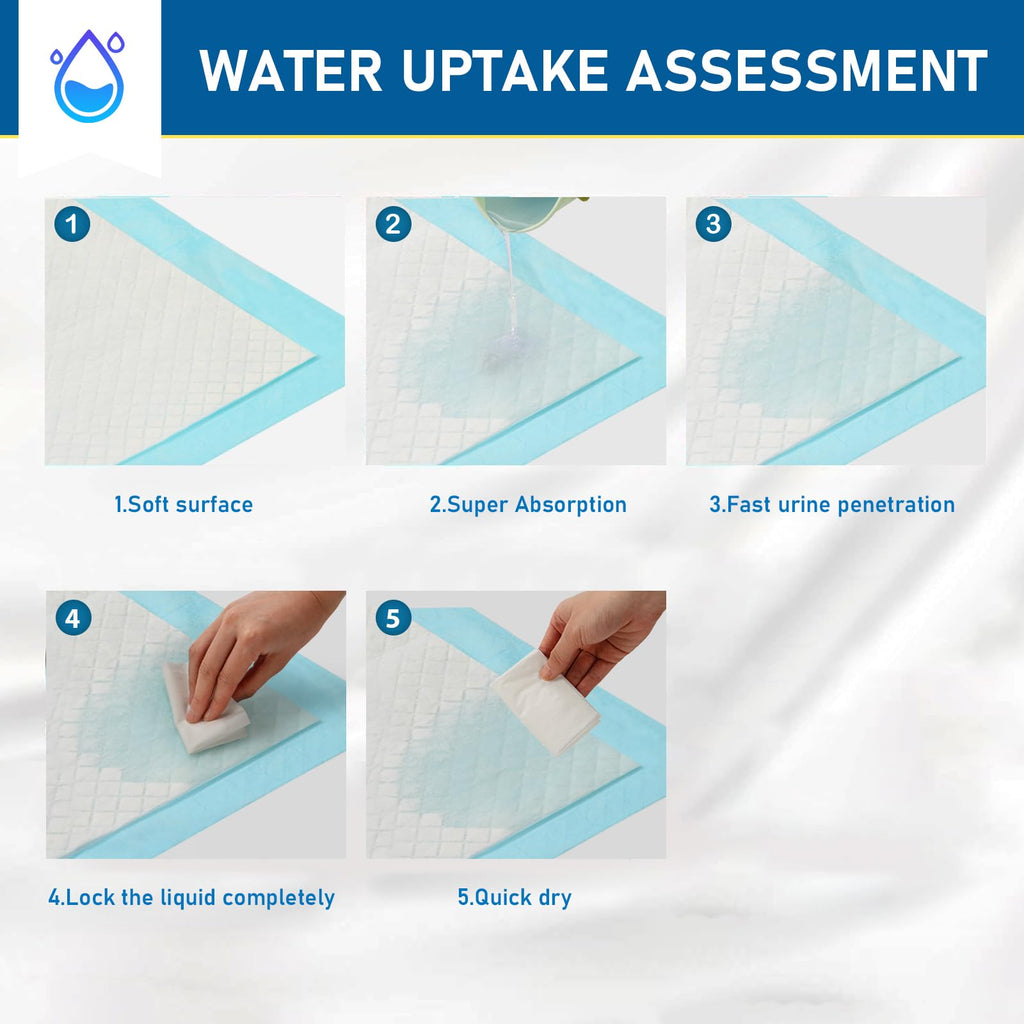 Disposable Pee Pads Extra Large Pee Pad 30 x 36 50 Count, Underpads for Adult