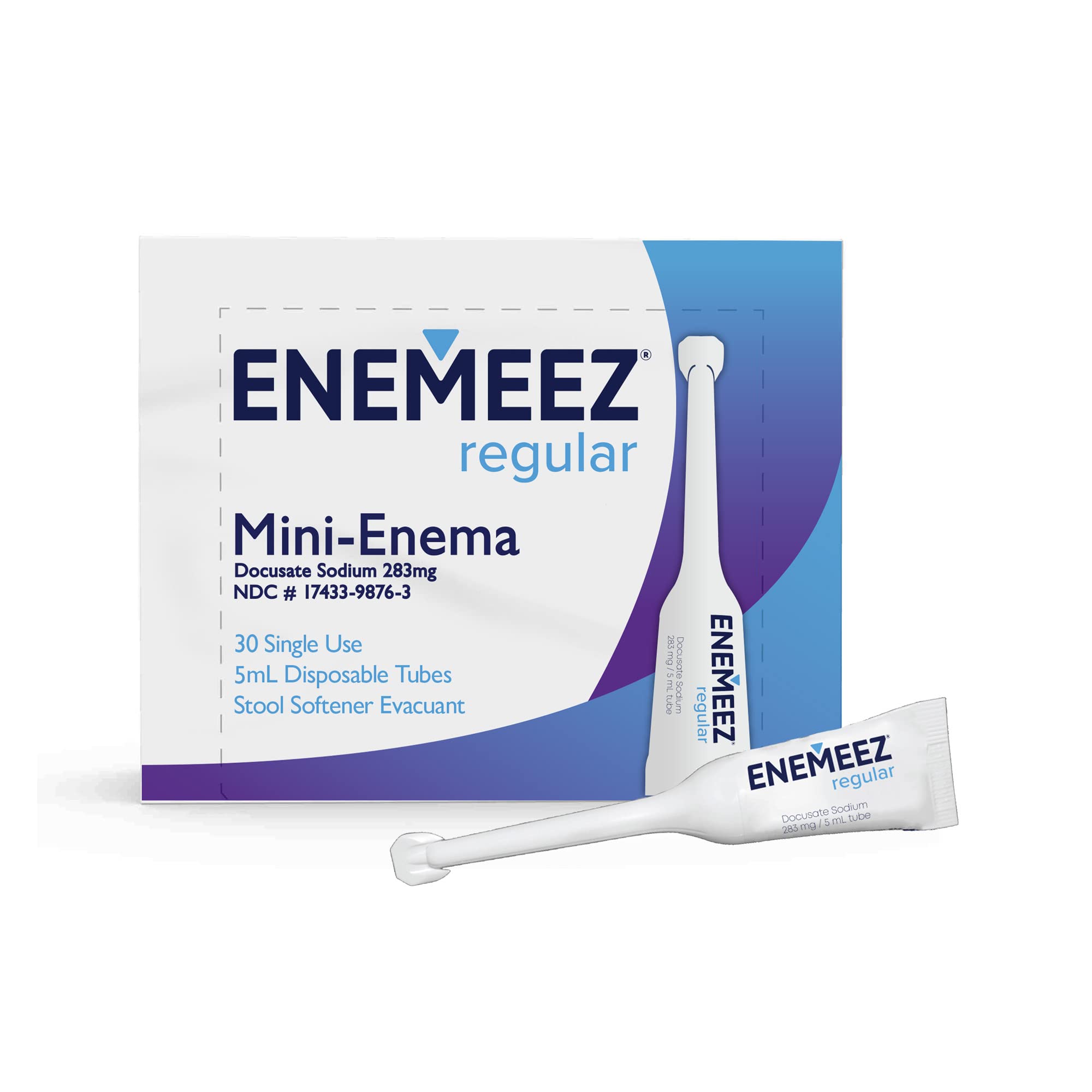 Enemeez Mini Enema, Constipation Fast Acting - Docusate Sodium Mini En ...