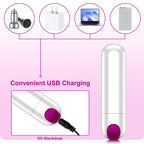 Kieasn Upgrade Mini Massager, Portable Massager for Body Relaxation (Silver Purple)