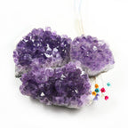 Nvzi Amethyst Crystals, Amethyst Cluster, Amethyst Clusters for Witchcraft, Amathesis Crystal, Raw Amethyst, Natural Amethyst Ge