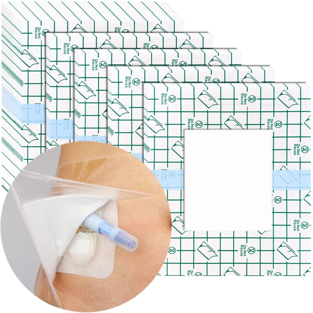 Waterproof Dialysis Port Shower Cover Pd Catheter Shower Shields Dialysis Catheter Shower Protector 8x8 Picc Line Adhesive Banda