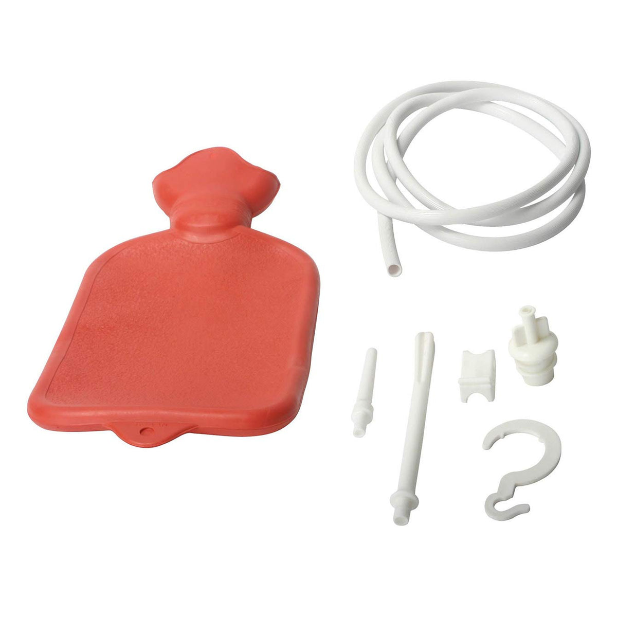 CleanStream 2Quart Enema Kit with Silicone Comfort Tip  HighCapacity Latex Douche Bag with 5Foot Hose  Complete Enema Kit f