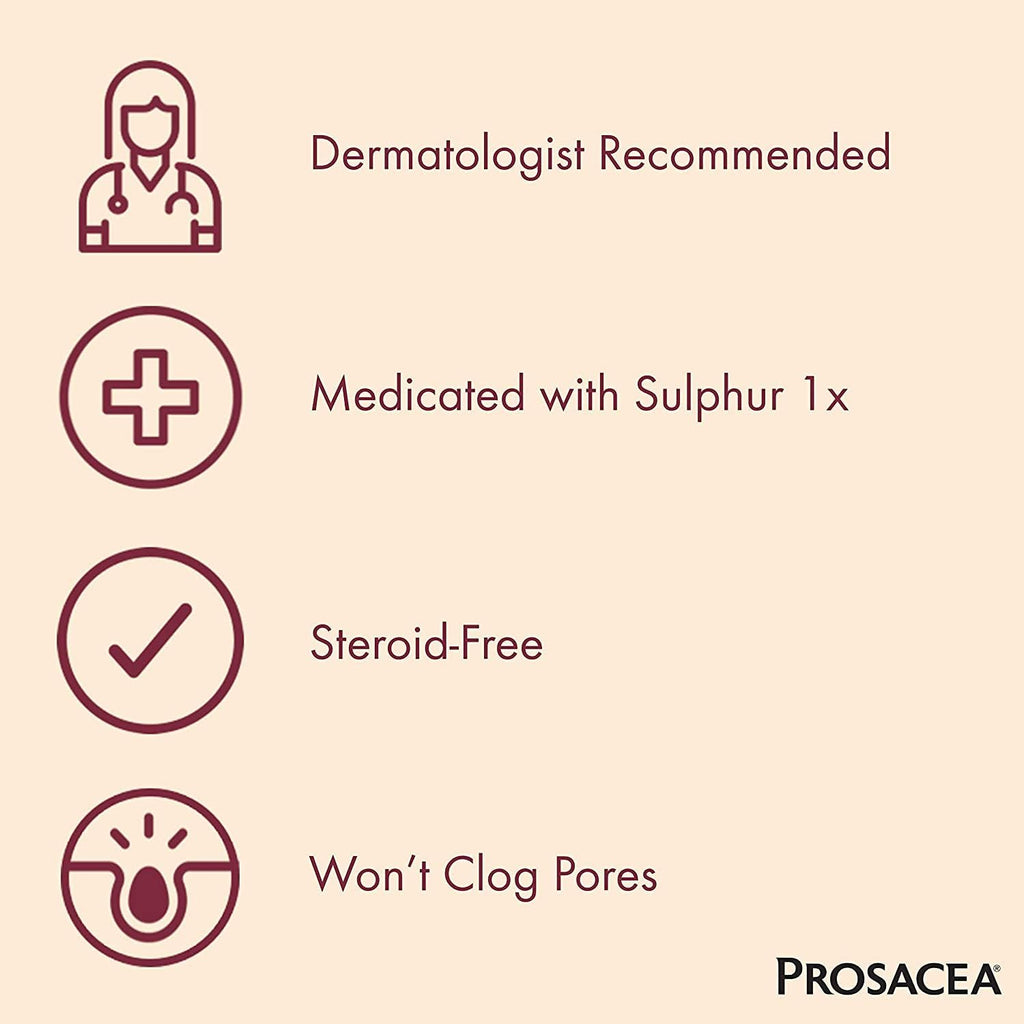 Prosacea Rosacea Treatment Gel, 0.75 Ounce Pack of 5