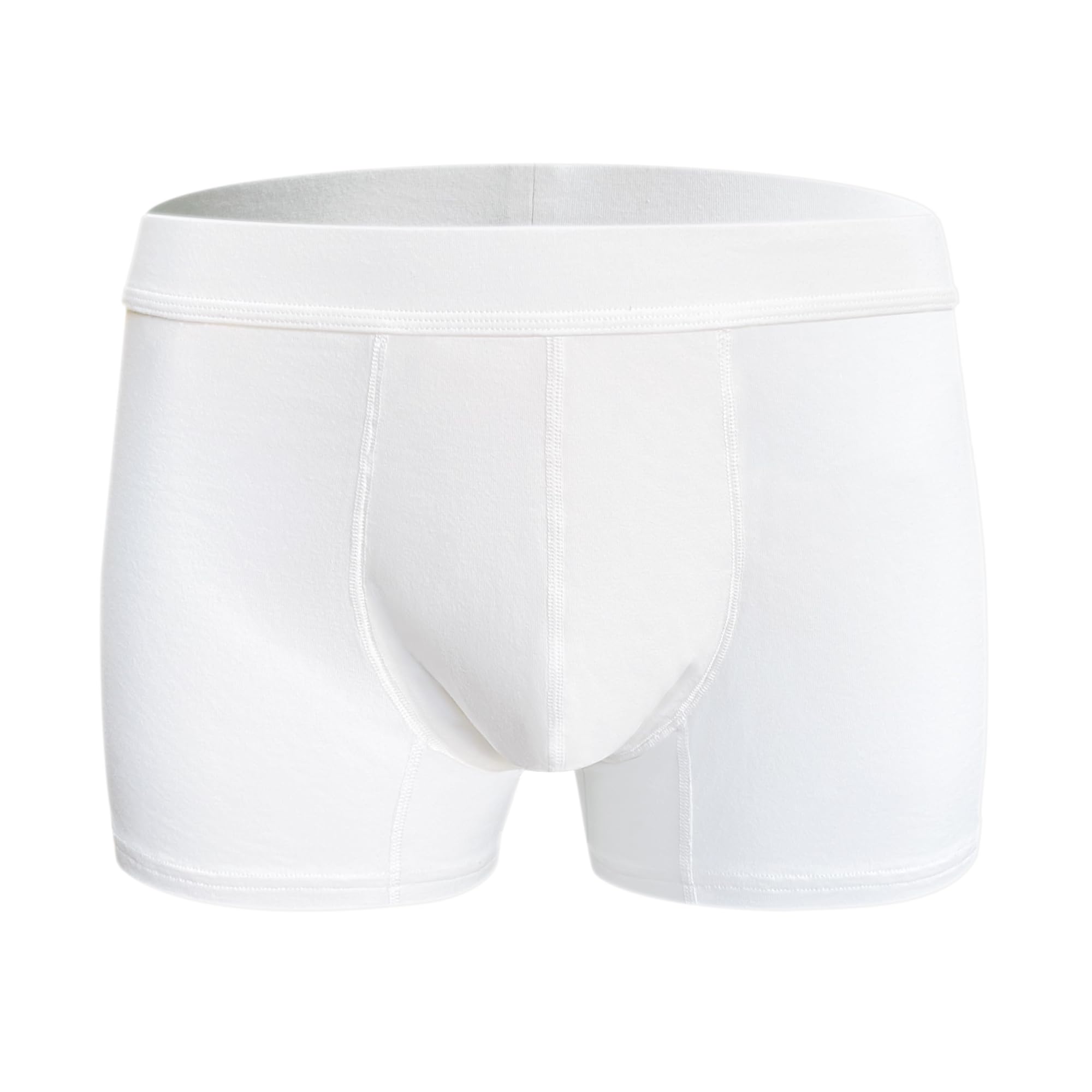 AIRCUTE Washable Absorbent Urinary Incontinence Underwear for Men, Soft Leak Proof Boxer Briefs for Bladder Leakage 60ML (Medium