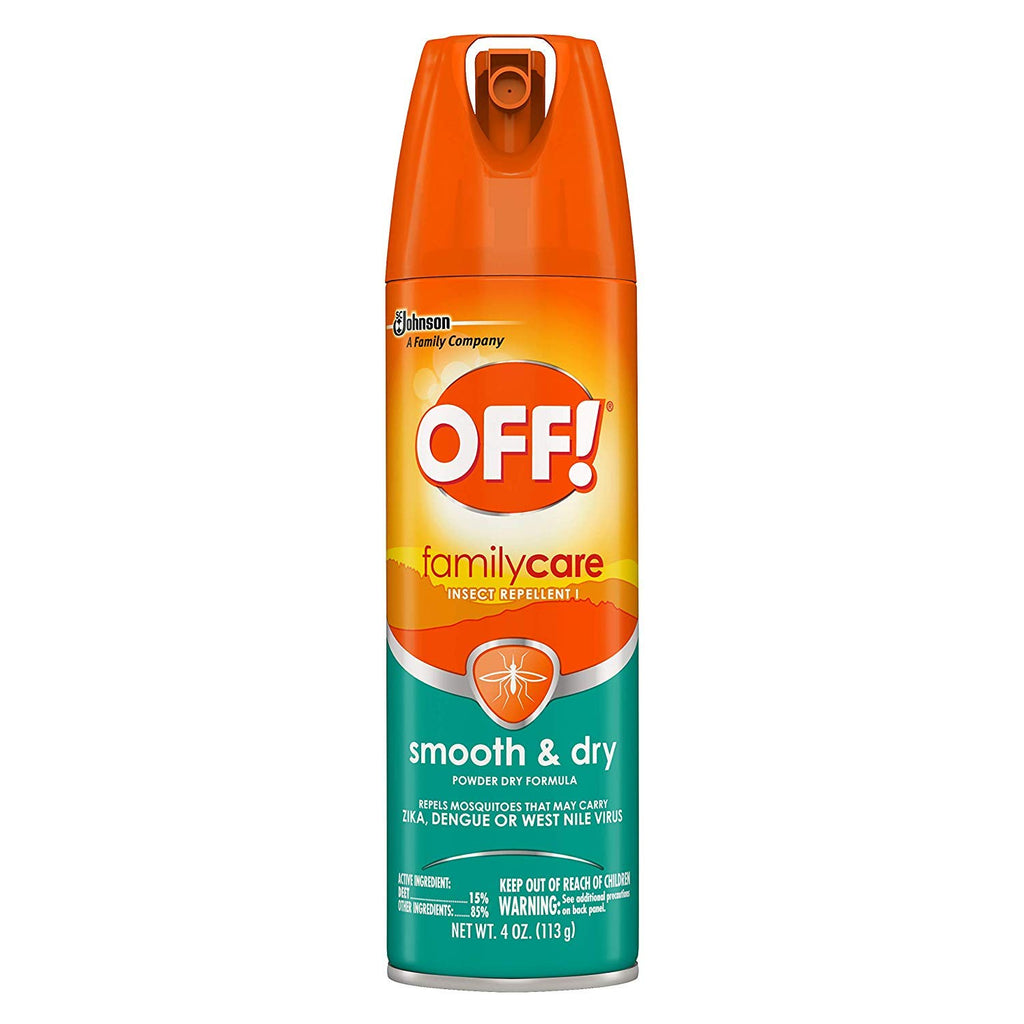 Off! Family Care Smooth & Dry Insect Spray, 4 oz (Pack - 12)