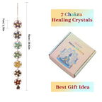 7 Chakra Healing Crystals Hanging Ornament