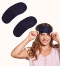 Clayherbs (Pack5) Eye Mask | Soft & Breathable Sleep Mask For Women & Men | Light Blocking | Reusable & Comfortable Eye Cover F