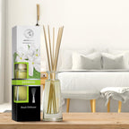 Jasmine Reed Diffuser 3.4 Fl Oz (100ml) - Home Fragrance - Air Freshener - Scented Diffuser - Gift - Spa - Home - Office - Bouti