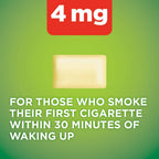 Amazon Basic Care Nicotine Polacrilex Coated Gum 4 mg (nicotine), Cool Mint Flavor, Stop Smoking Aid, 160 Count