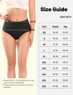 Molasus Incontinence Underwear for Women High Absorbency Period Leakproof Cotton Underwear Heavy Flow Menstrual Protective Plus