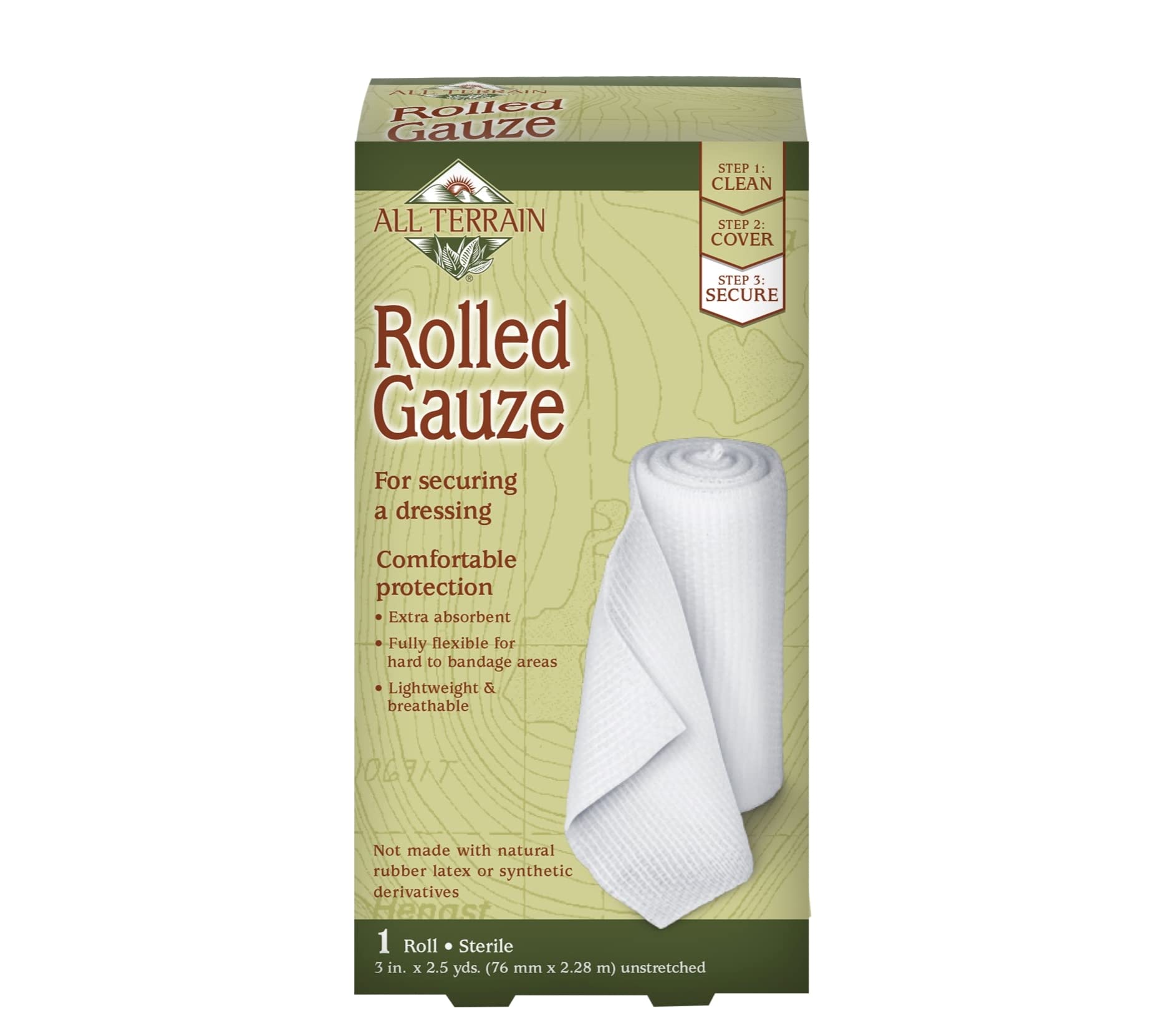 3 Rolled Gauze