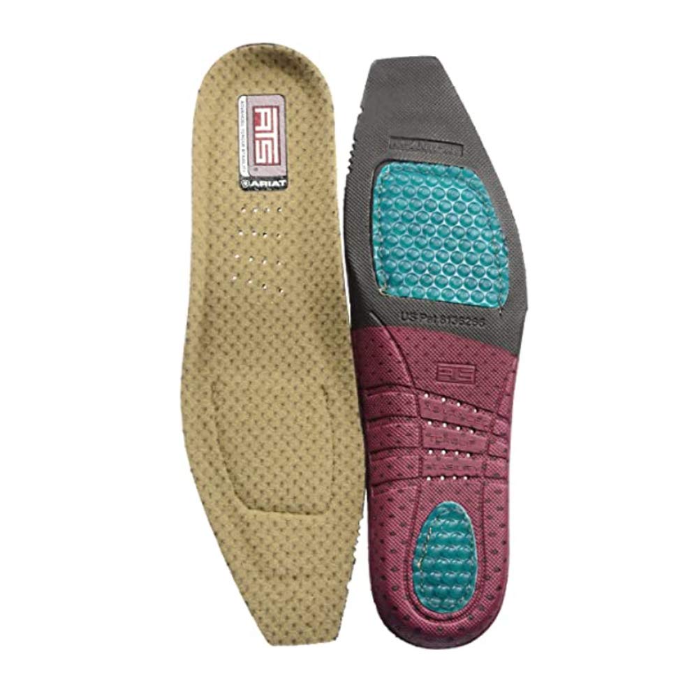 Ariat Mens ATS A10008007 Shoe Insert Footbed Round Toe Insole, 8.5 M US