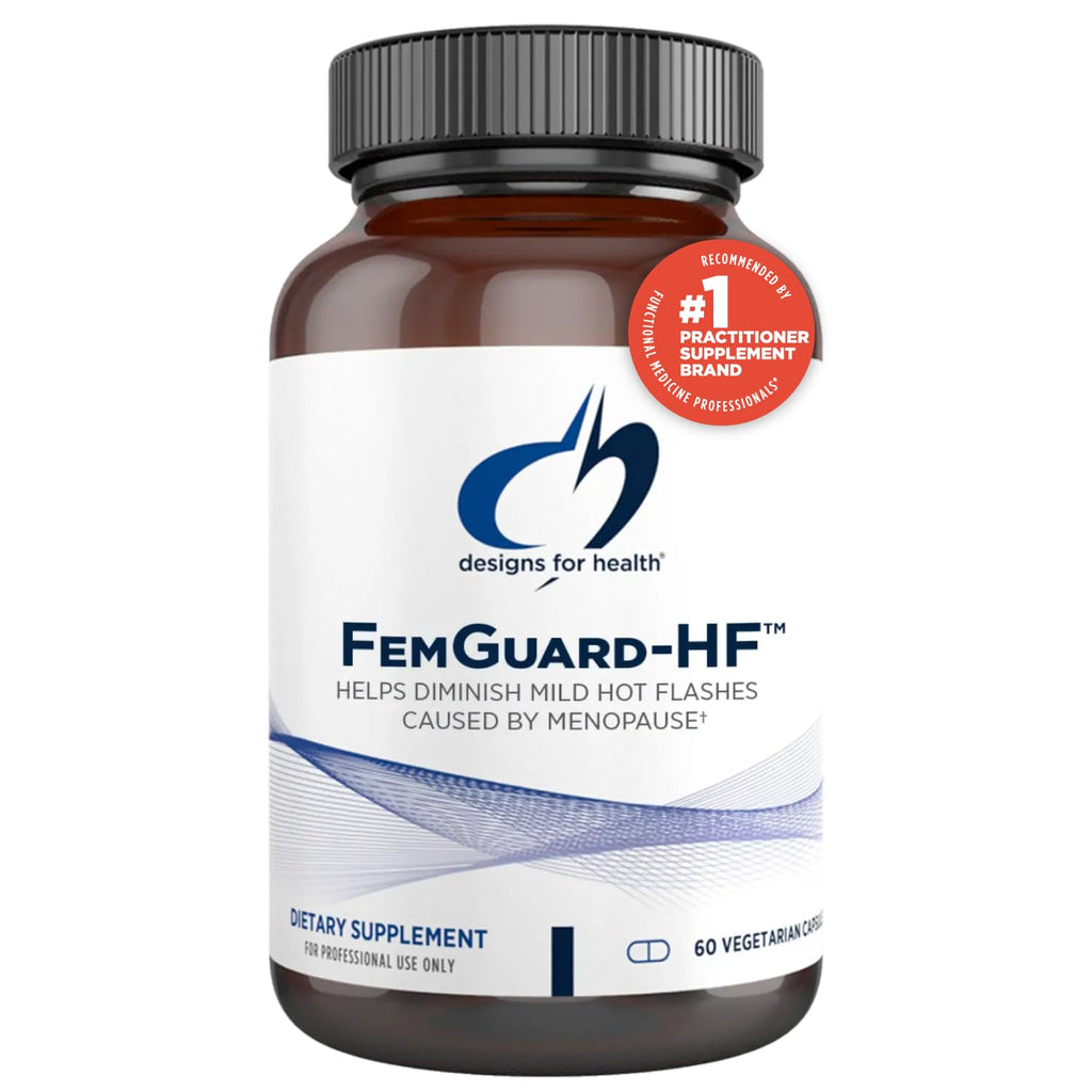 Designs for Health FemGuard-HF - Help Diminish Mild Menopause Hot Flashes - Peri & Menopause Supplements for Women to Support He