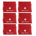 MTGHYARE 12 Pack Small First Aid Kit Bag Empty, First Aid Bag Pouch for Home Office Car Businesses Camping(Empty, No Contents)