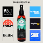 Lumi Outdoors Natural Shoe Deodorizer & Foot Odor Elimination Spray - Shoe Spray for Smelly Shoes - Extra Strength - Eucalyptus