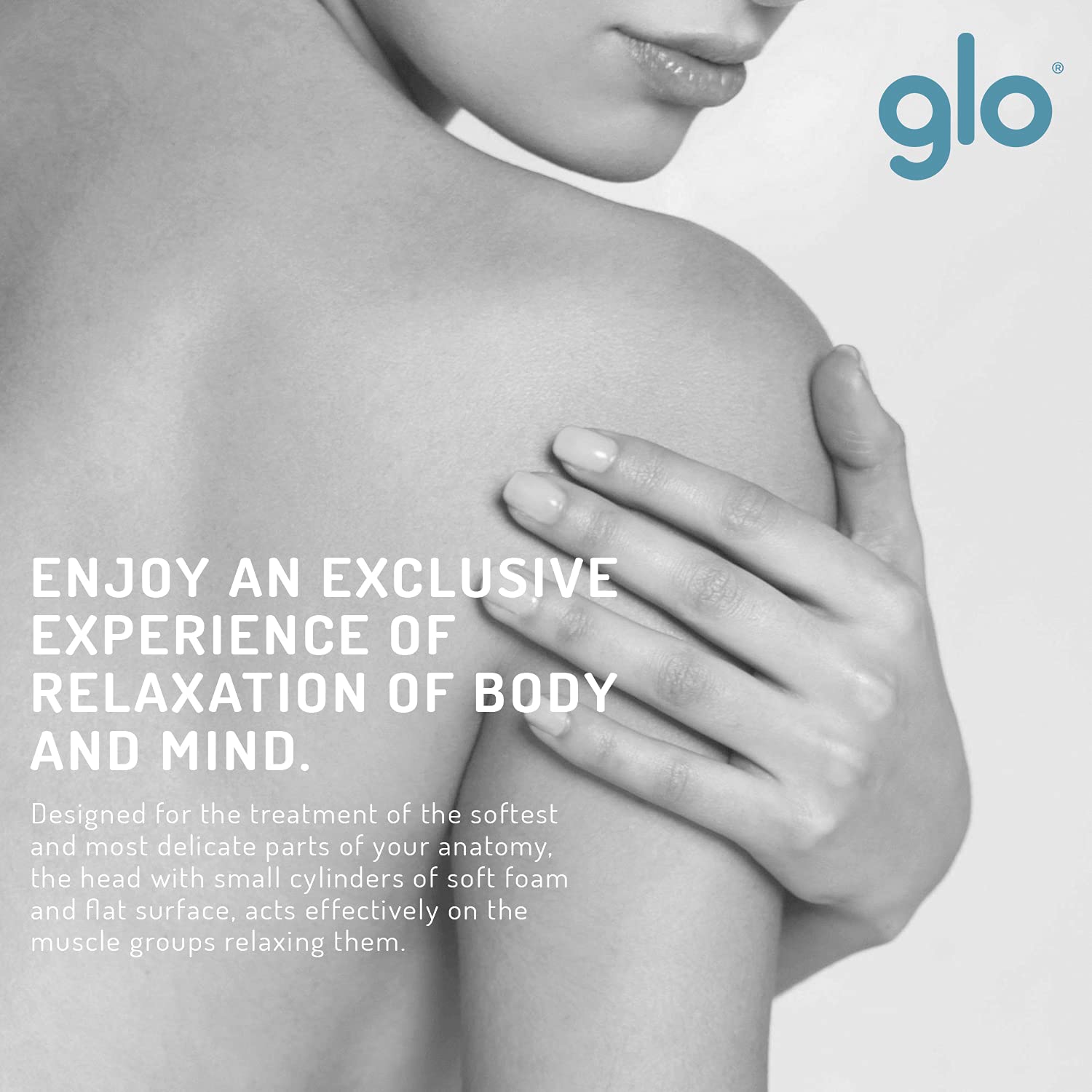 glo Soft-Massage Head | Anti-Cellulite Professional Massager | Skin Smooth and Wrinkle Free | to Massage Away Toxins | Can Help