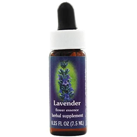 Flower Essence Services Supplement Dropper, Lavender, 0.25 Ounce