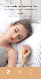 LANSIGOGBGS Brain Massage Adjust Heart Rate,Headache Focus Attention,Small and Easy to Carry,Improve Deep Sleep (Green)