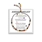 Flvkev Anxiety Relief Items Bracelet for Women, Depression Stress Relief Anti Anxiety Gifts Spiritual Jewelry Natural Healing Cr