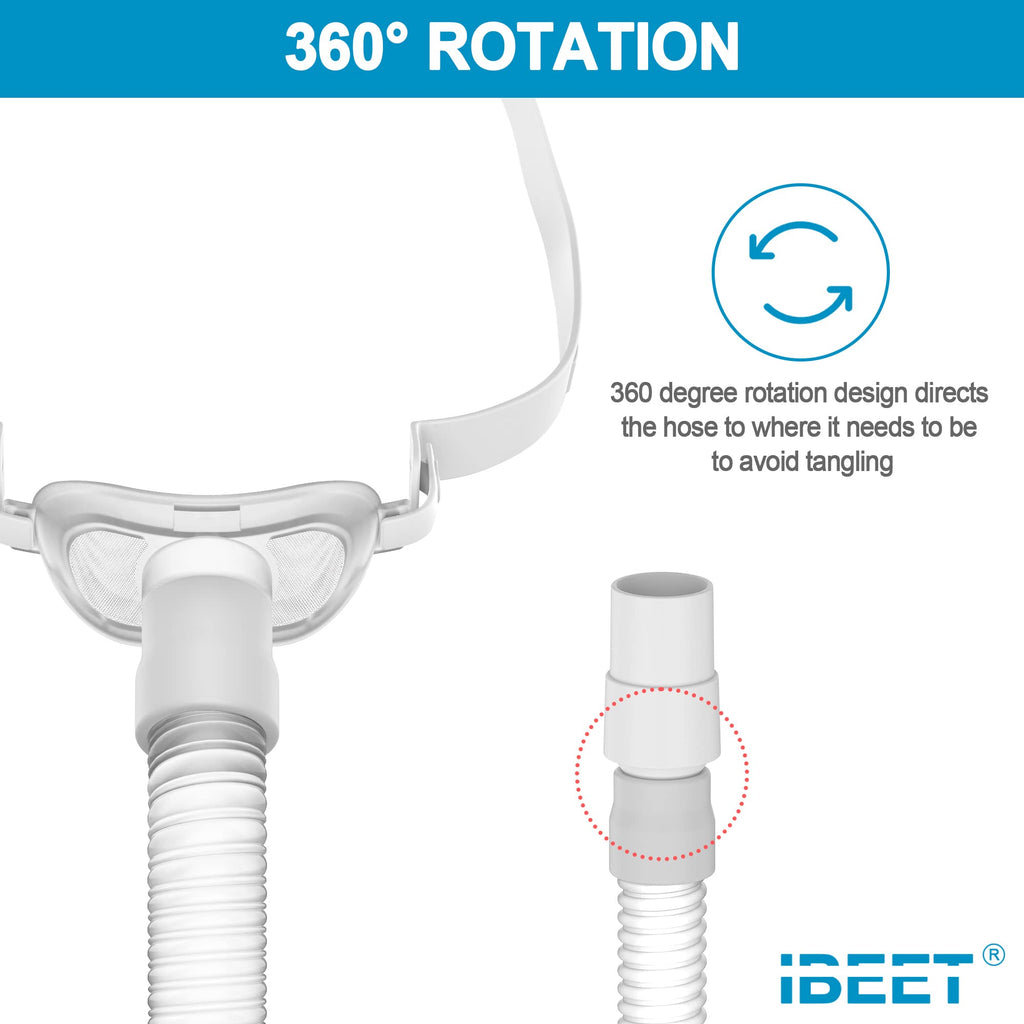 Replacement Kit for P10, Includes Tubing w/Swivel and More (No Strap), IBEET Replacement Supplies