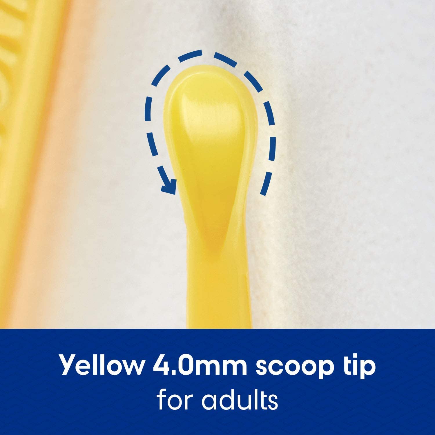 Bionix - Yellow CeraSpoon Ear Curette Tool, Earwax Removal Tool, Helps Remove Wax Buildup, Convenient & Easy-to-Use, Ideal for H