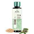 Nat Habit Cold Pressed 100% Pure Sesame (Til) Oil For Skin, Body Massage Oil For Deeply Moisturized Skin, 200Ml