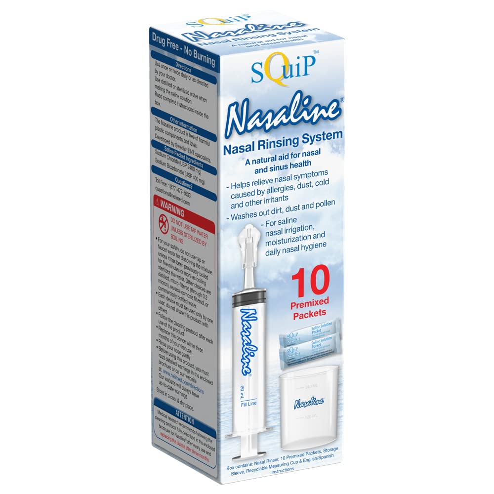 Squip Products Nasaline Adult Irrigator Kit