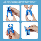 Eyedrop Bottle Guide Aid Dispenser, Reusable Eye Dropper Applicator, Eye Drop Helper for Accurate Delivery, Safe and Easy Eyecar