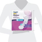 Equate Options Women s Incontinence Pads, Ultimate Absorbency, Long Length (51 Count) with IncrediShop Gift Bookmark