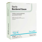 DermaRite Sterile Bordered Gauze Dressing with Adhesive Border