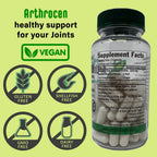 Arthrocen EVO Vegan Joint Health Supplement, 300Mg Avocado Soy Unsaponifiable, 60 Day Supply, One Capsule Per Day (6 Months)