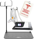 CPAP Stand for Mask and Tube Hanger Mat for CPAP T-Style Lift Stand with Clean dust Cover for CPAP for Bedside Organizer for CPA