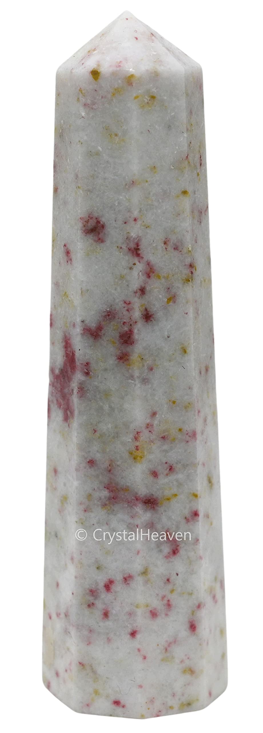 Crystal Heaven Cinnabarite Crystal Tower Obelisk Point For Chakra, Healing And Balancing  Aaa Grade Original Certified Gemstone
