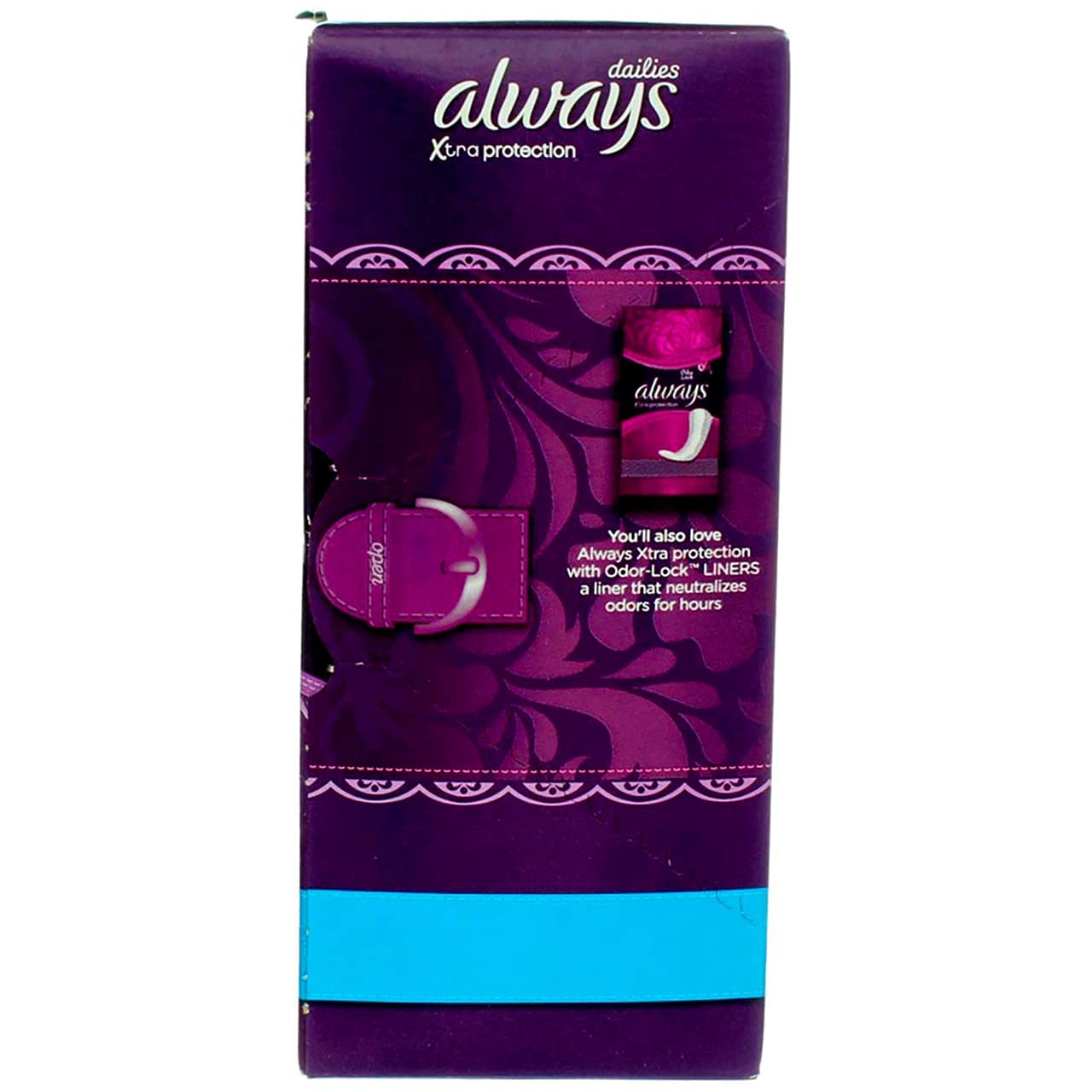 Always Xtra Protection Regular Daily Liners, 50 Count (Pack of 3)