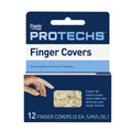 Flents First Aid Finger Covers, 12 Count, Small, Medium, Large, X-Large, Protects Finger While Healing From Injury (3 Pairs Each