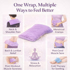 Comfort Pac Hot/Cold Aromatherapy Rectangular Shaped for Soothing Stress and Pain Relief