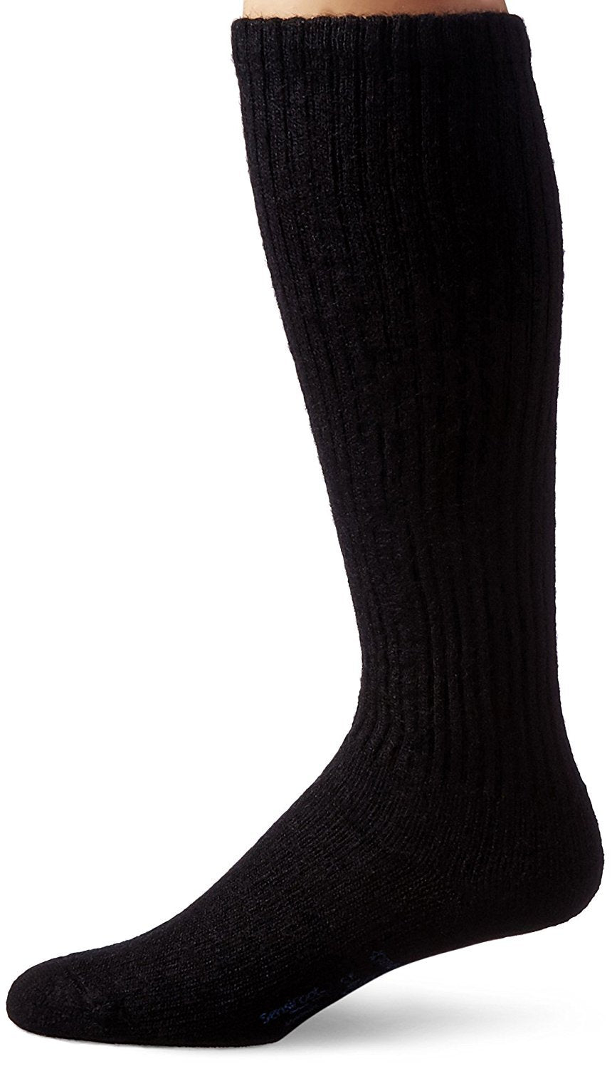 JOBST Sensifoot Closed Toe Crew Socks, Black, Small