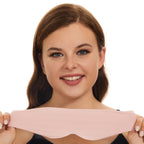 ALASKA BEAR Sleep Mask Side Sleepers Headband Design, Soft Eye Shades for Men and Women 100% Blackout Mask Extra-Plush, Pink