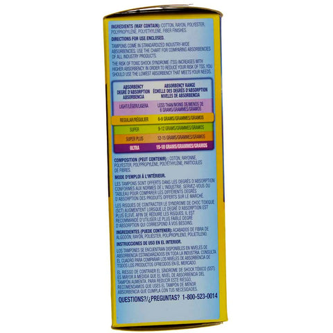 Tampax Tampons with Flushable Cardboard Applicator - Regular - 20 ct