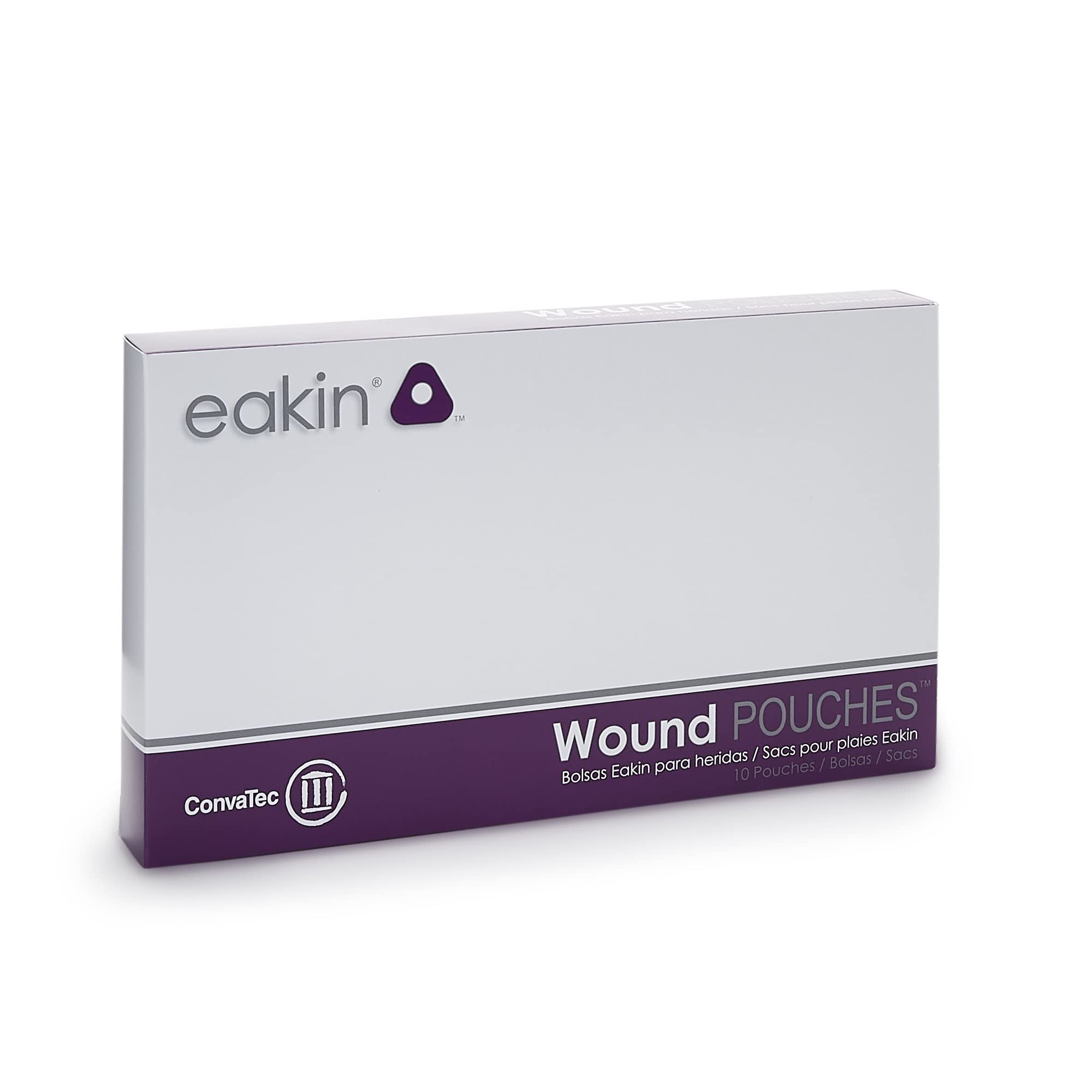 Convatec 839261 Eakin Wound Pouch w/ Remote Drainage Attachment-10/Box