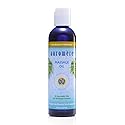 Auromere Ayurvedic Massage Oil - Vegan, Cruelty Free, Natural, Non GMO, with Deep Penetrating Oils and Herbal Extracts (4 fl oz)