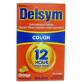Delsym Adult Cough Suppressant Orange Flavored Liquid, 3 oz (Pack of 5)