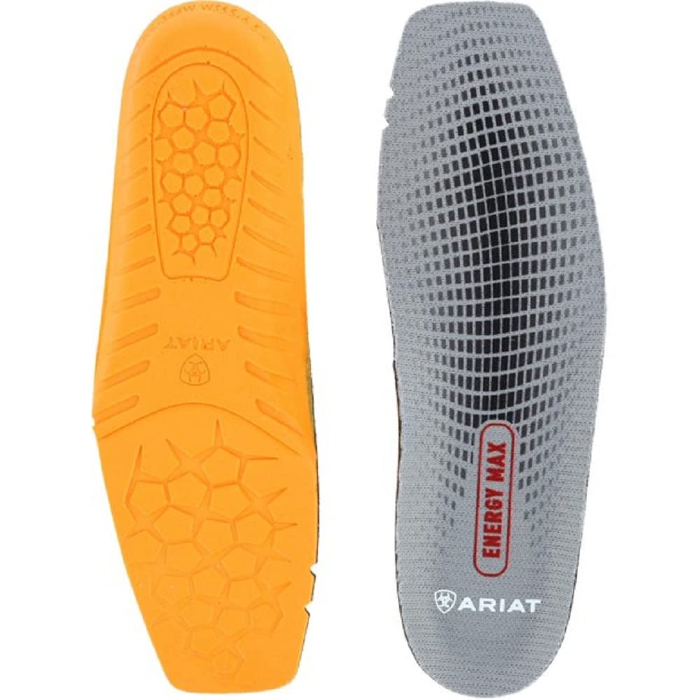 Ariat Womens Energy Max Square Toe Insole, Multicolored, 10
